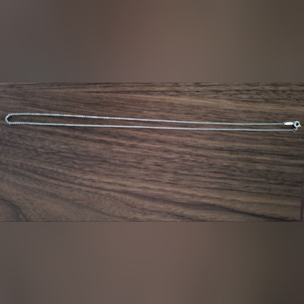 Tiffany And CoElegant Silver Chain Necklace 20"